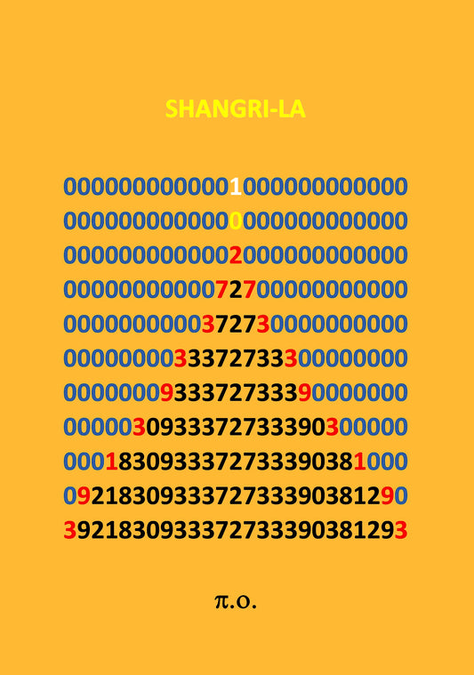 Shangri-la, no date, (framed)