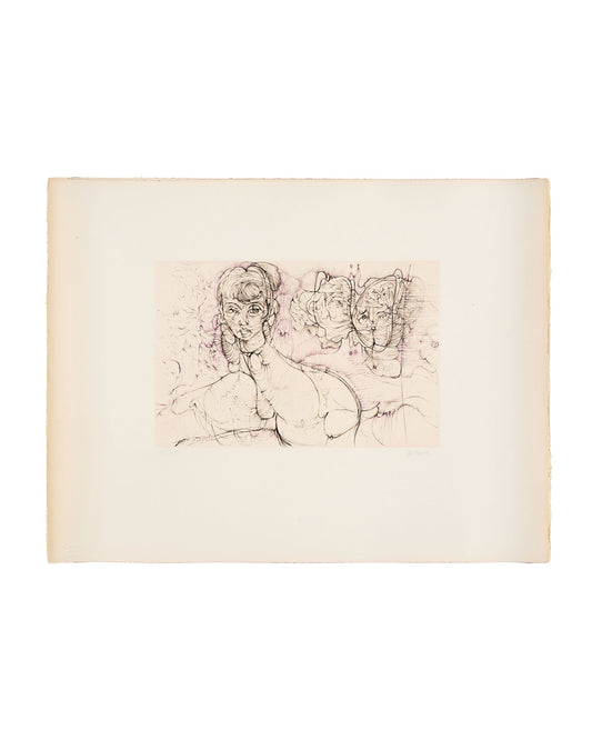Jeune femme à la frange (Unica Zurn)