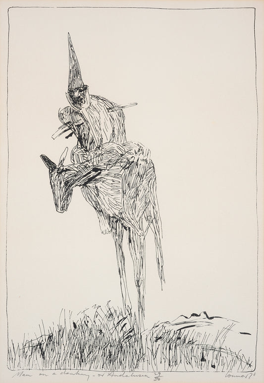 Man on a Donkey